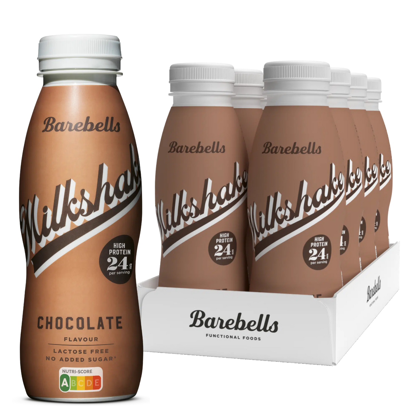 Barebells Milkshake Chocolate 330ml x 8