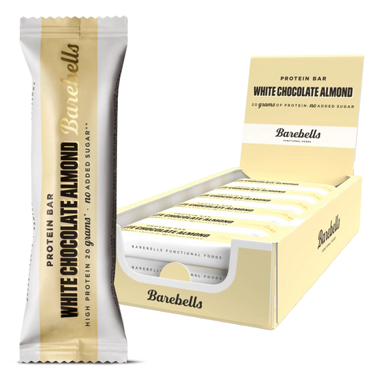 Barebells Protein Bar White Chocolate Almond 55g x 12