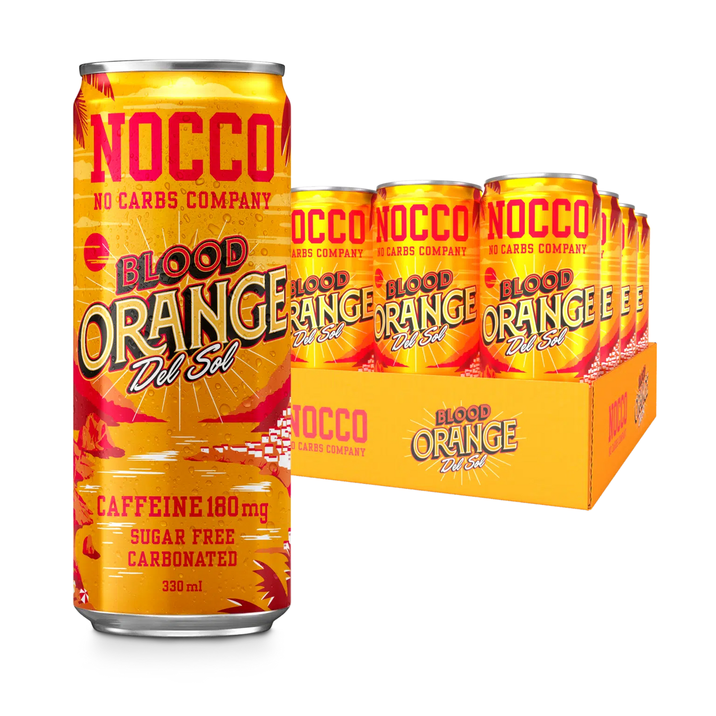 NOCCO Blood Orange Del Sol 330ml x 24