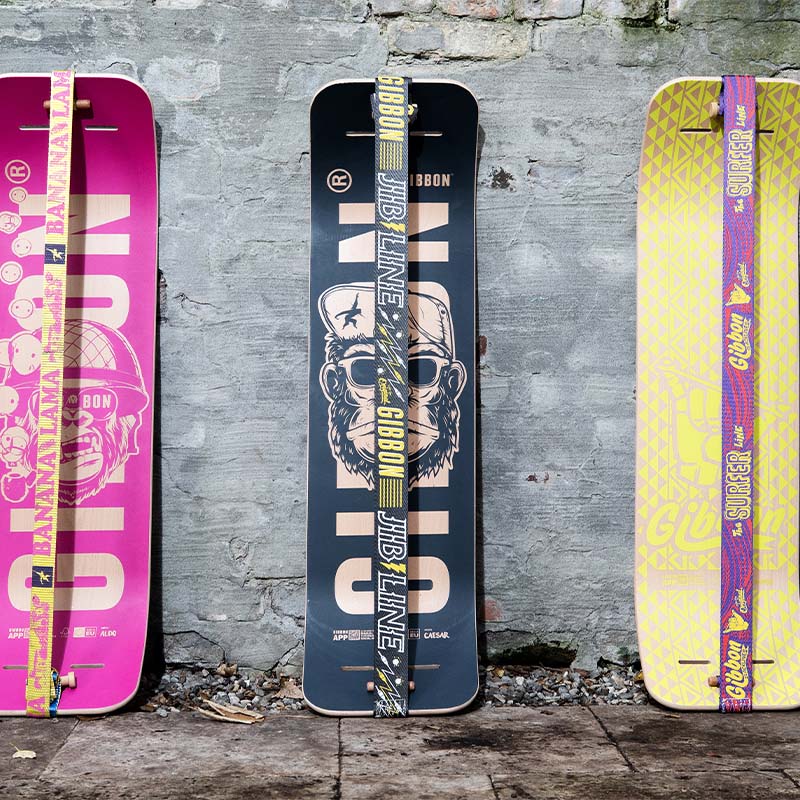 GIBOARD Set - Caesar Jib - Gibbon Slacklinesslackline #gibbonslacklines